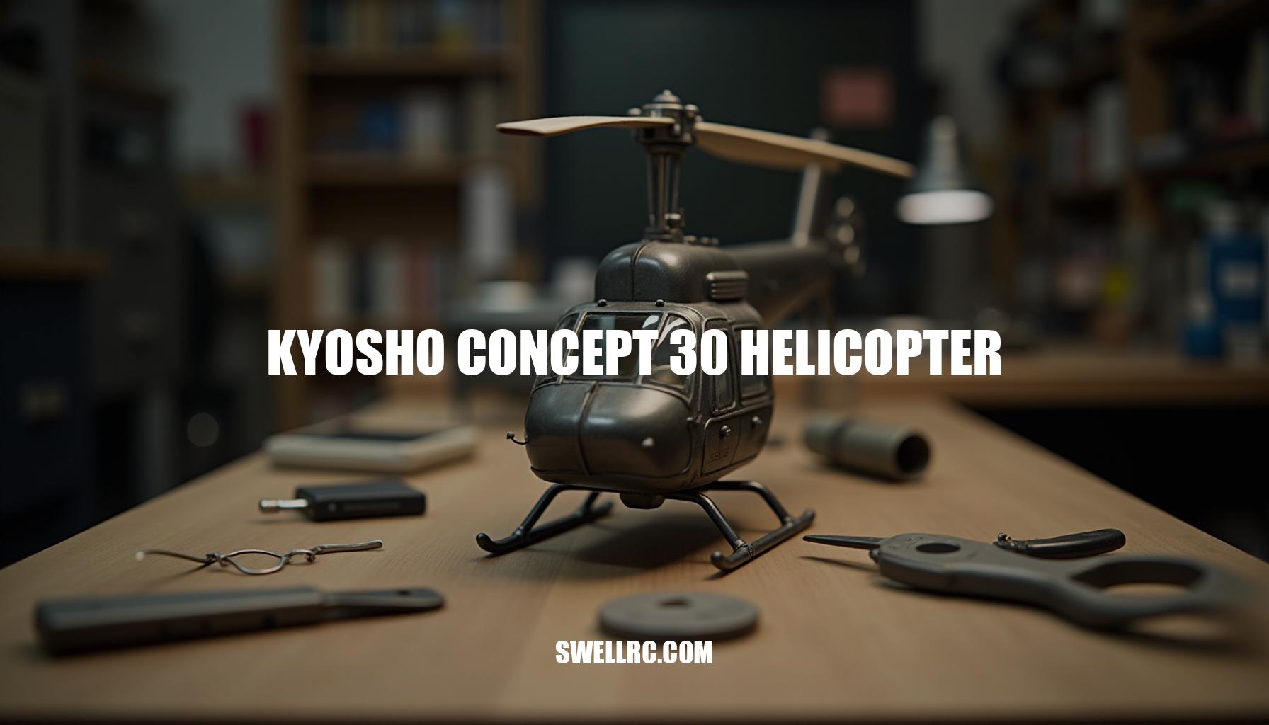 Kyosho Concept 30 Helicopter Review: A Vintage RC Flight Experience