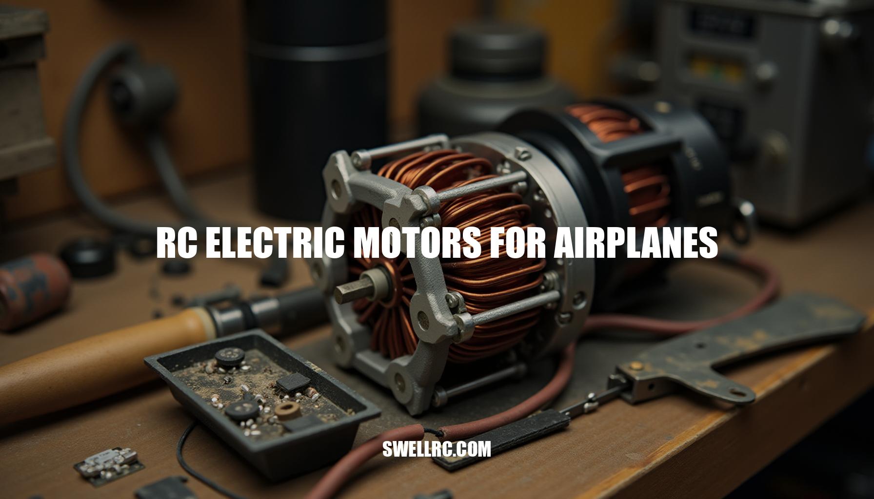 Mastering RC Electric Motors for Airplanes