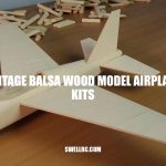 The Timeless Allure of Vintage Balsa Wood Model Airplane Kits