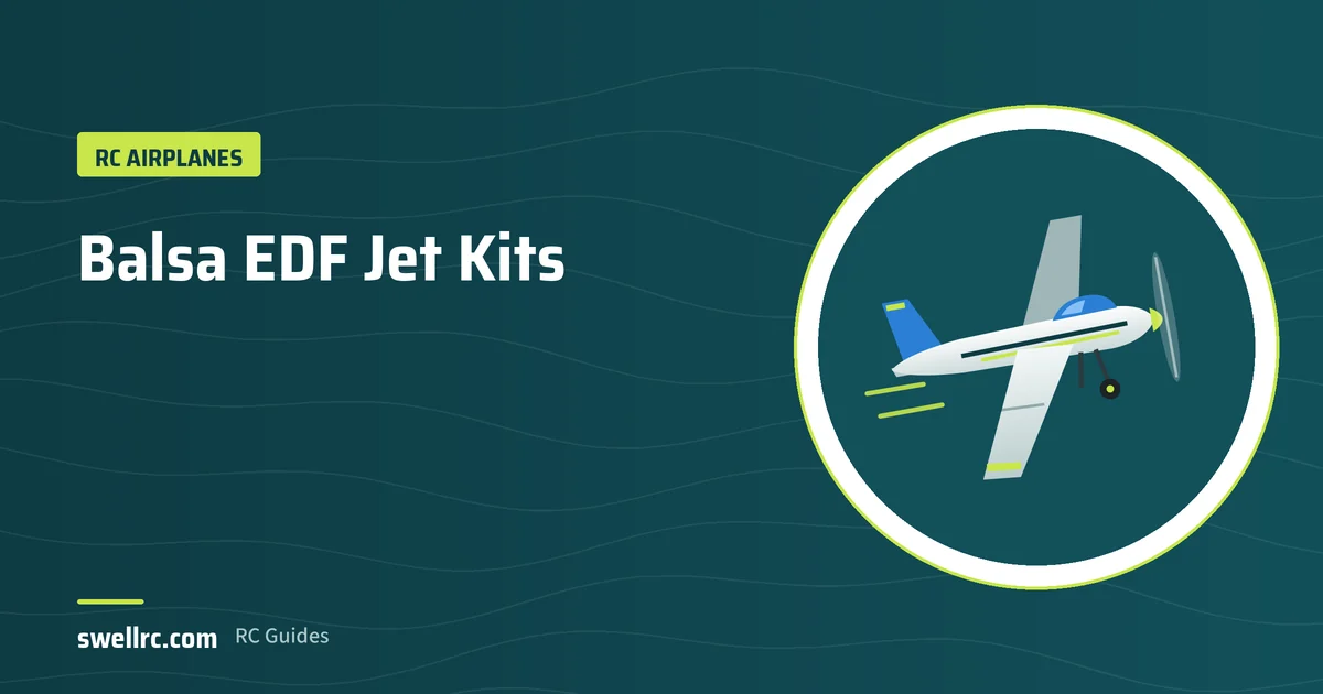 Illustration: Balsa EDF jet kit – SwellRC RC Airplanes guide