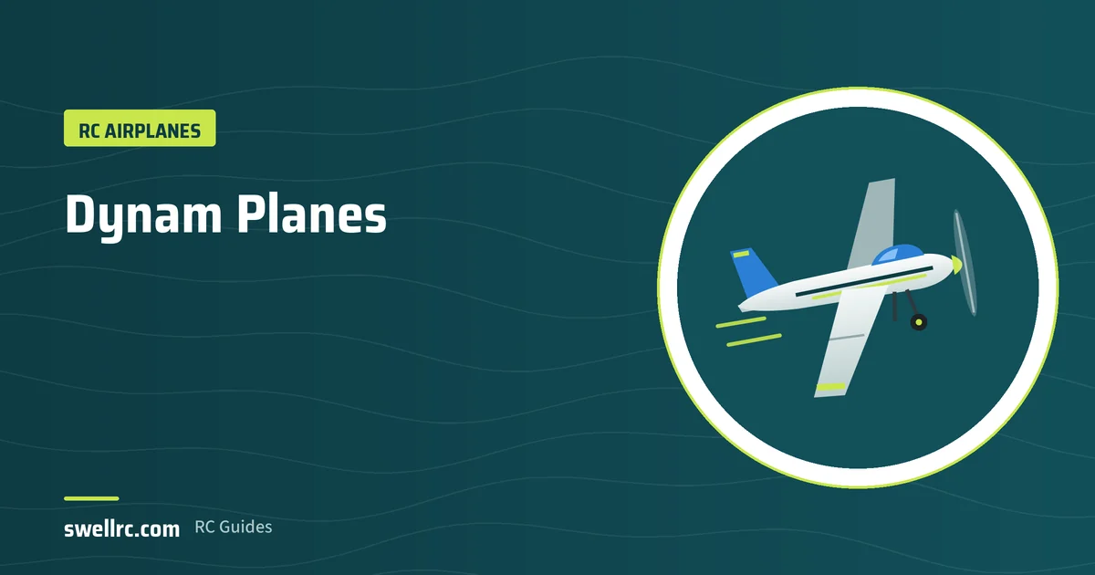 Illustration: Dynam RC warbird plane – SwellRC RC Airplanes guide