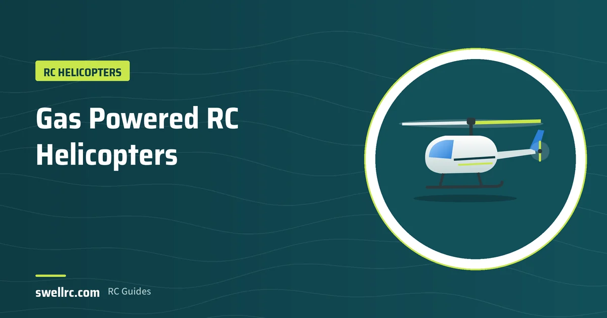 Illustration: Gas powered RC helicopter – SwellRC RC Helicopters guide