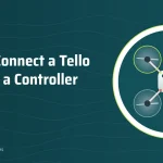 Illustration: How to Connect a Tello Drone to a Controller – SwellRC RC Drones guide