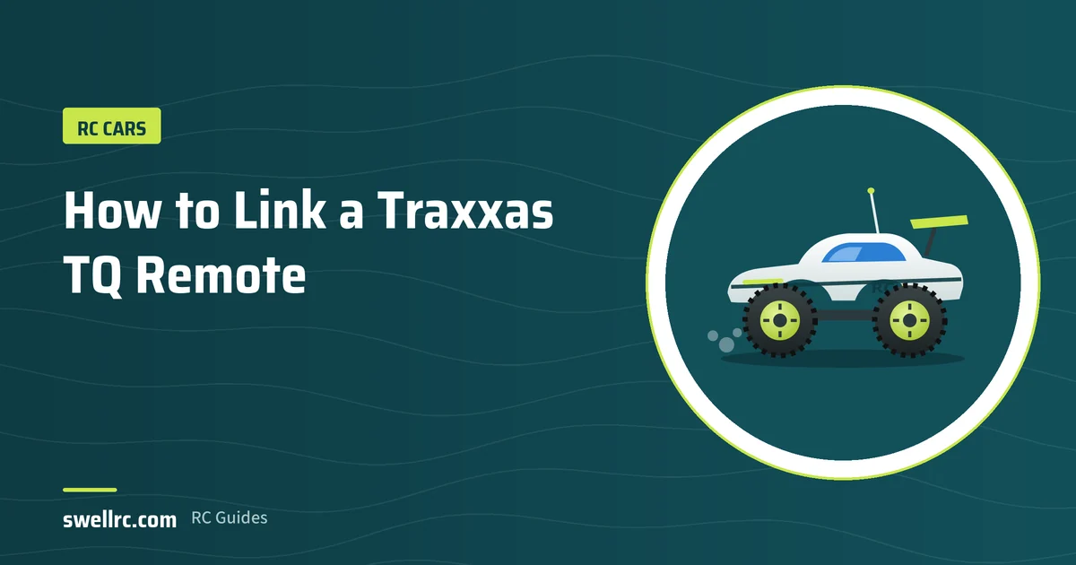 Illustration: Linking a Traxxas TQ remote – SwellRC RC Cars guide