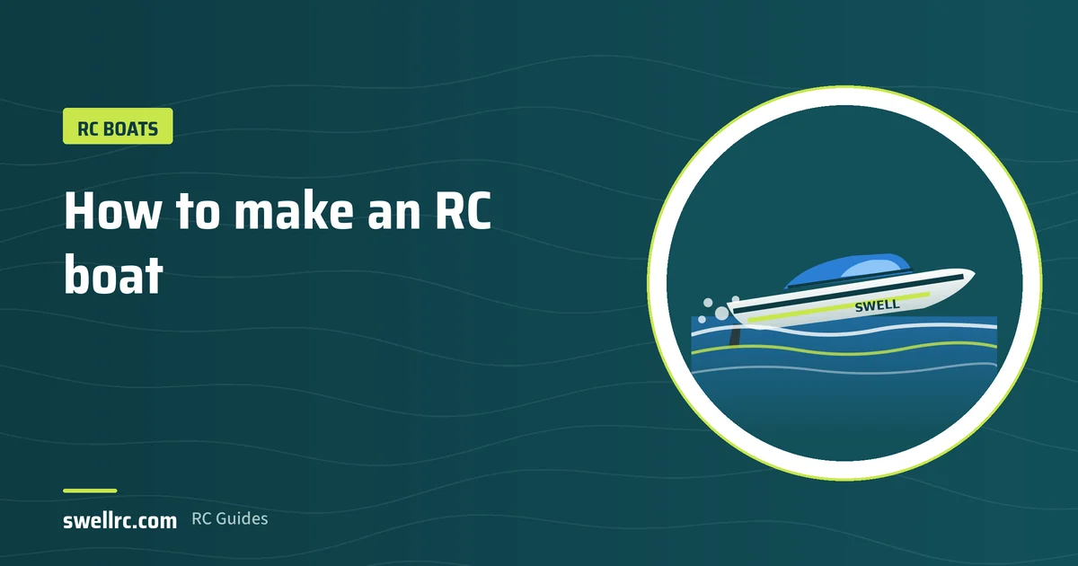 Illustration: homemade RC boat – SwellRC RC Boats guide