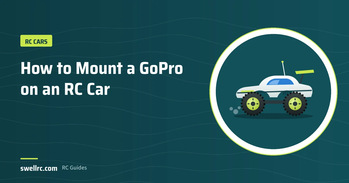 Illustration: GoPro mounted on an RC car – SwellRC RC Cars guide