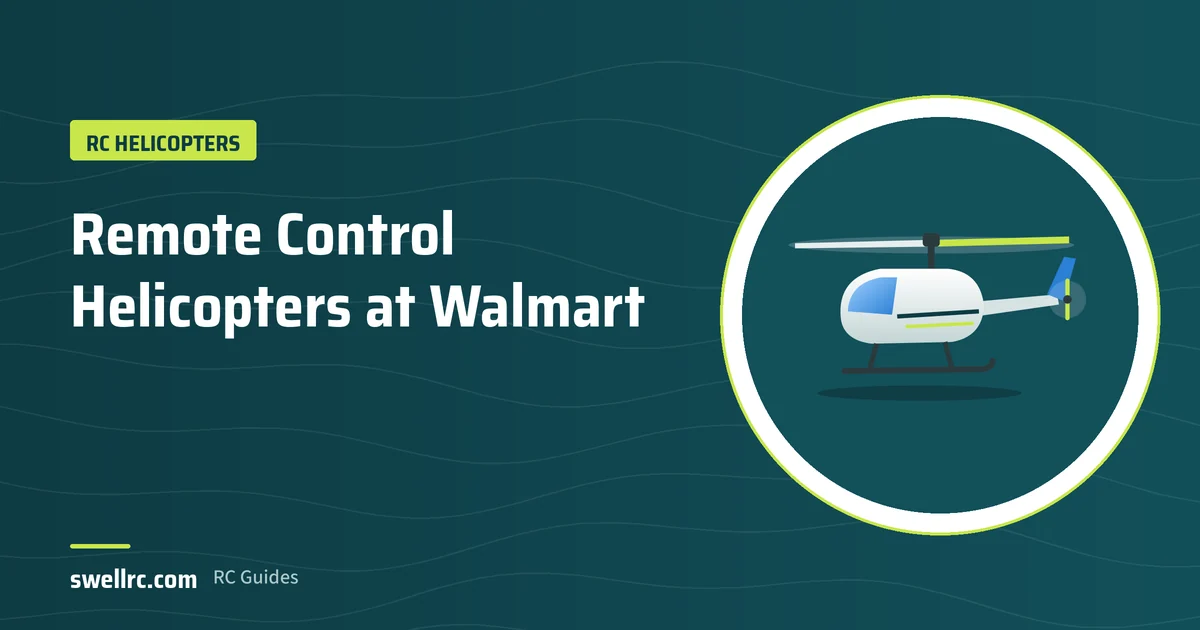 Illustration: Remote control helicopter from a store – SwellRC RC Helicopters guide