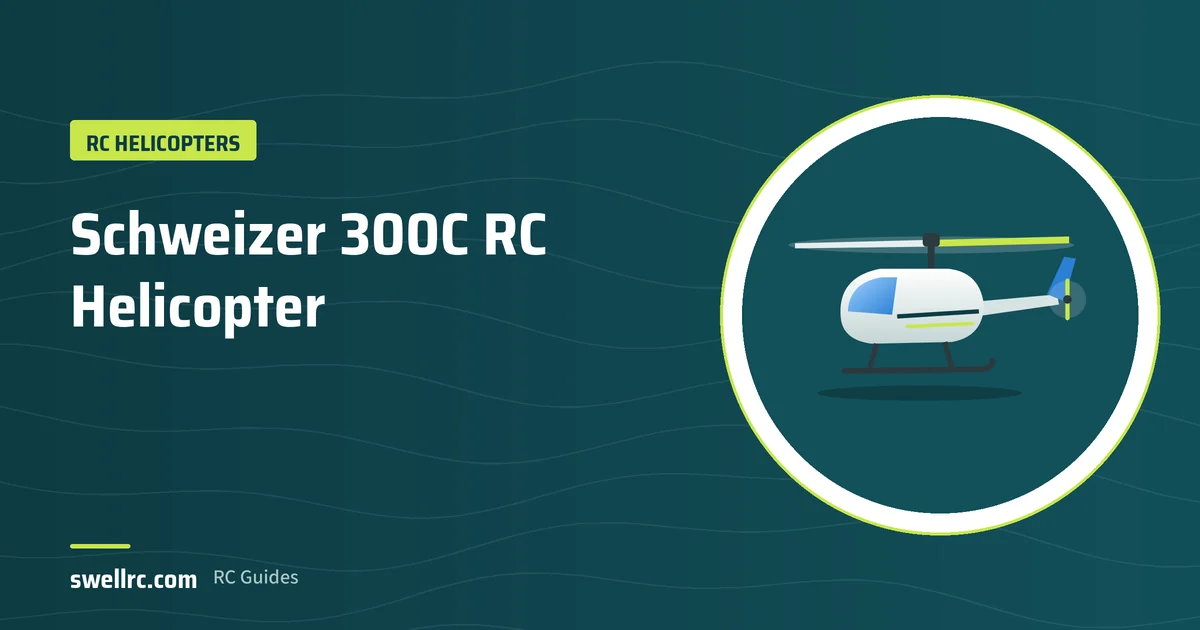 Illustration: Schweizer 300C RC scale helicopter – SwellRC RC Helicopters guide