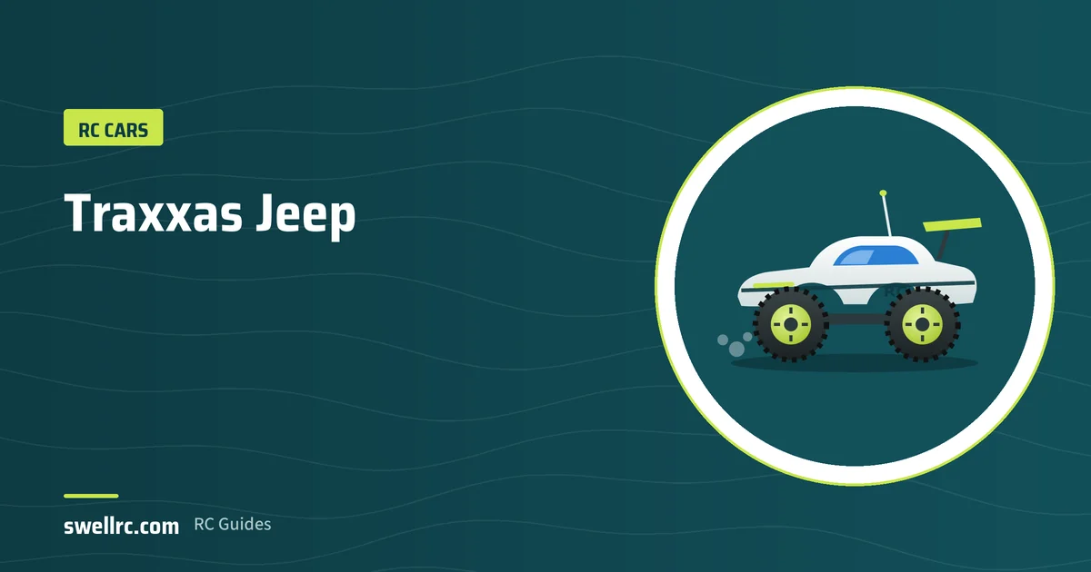 Illustration: Traxxas TRX-4 with Jeep body – SwellRC RC Cars guide