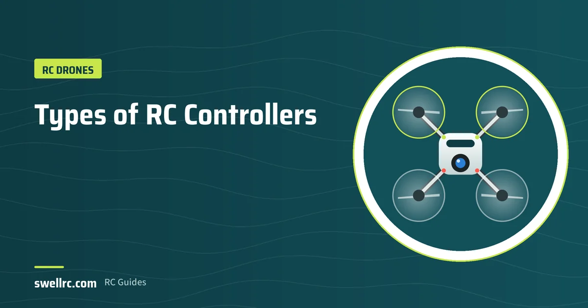 Illustration: Types of RC controllers – SwellRC RC Drones guide